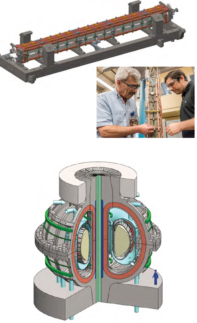 Superconducting undulator and tokamak